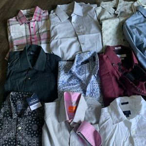 17 XS, S Fitted Dress Shirt, MAKE ME AN OFFER!